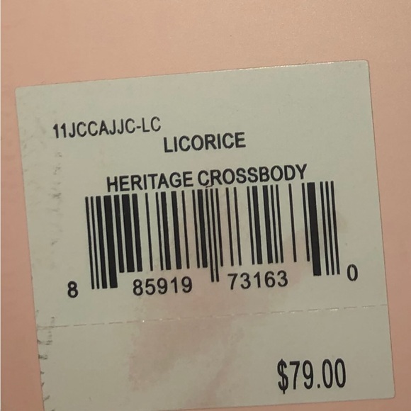 🖤 Juicy Couture Heritage Crossbody bag.  Licorice - Picture 4 of 4